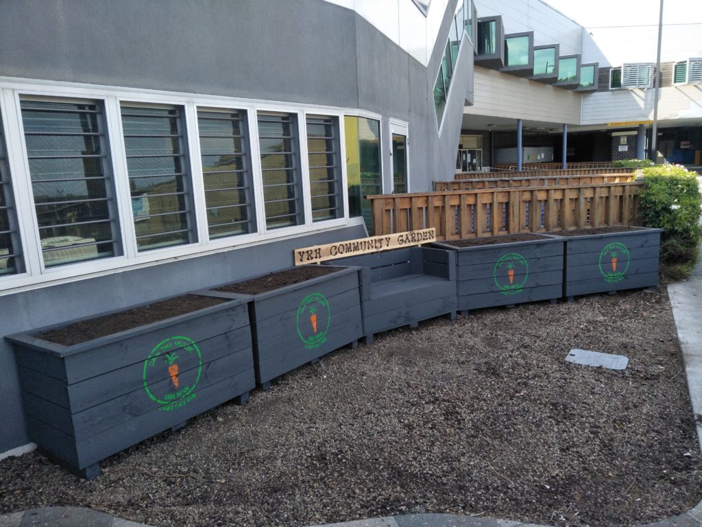 Large rectangle Bin (Painted) Dan the Veggie Bin Man