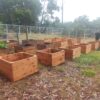 Raised Sleeper Garden beds (Reclaimed Cypress Pine) - Image 7