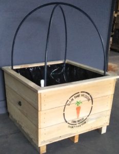 1 metre x 1 metre wicking bed