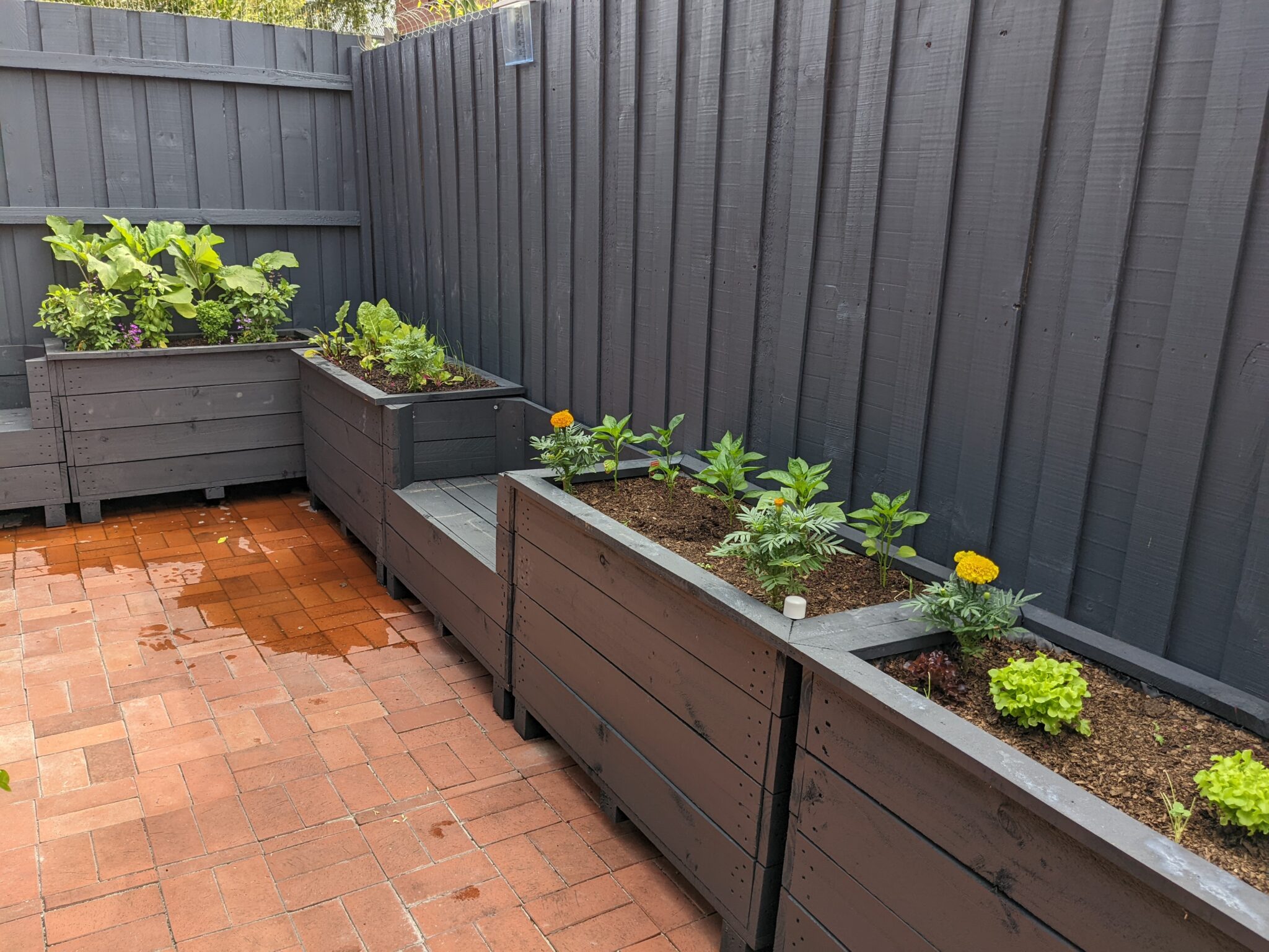 Large rectangle Bin (Painted) – Dan the Veggie Bin Man